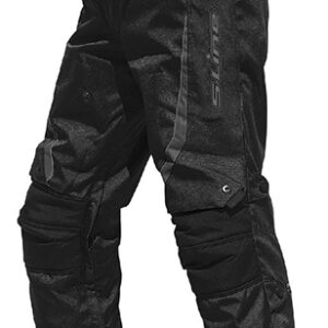 Eight - Pantalone Moto All Seasons Evo - Imbottitura rimovibile - Nero-